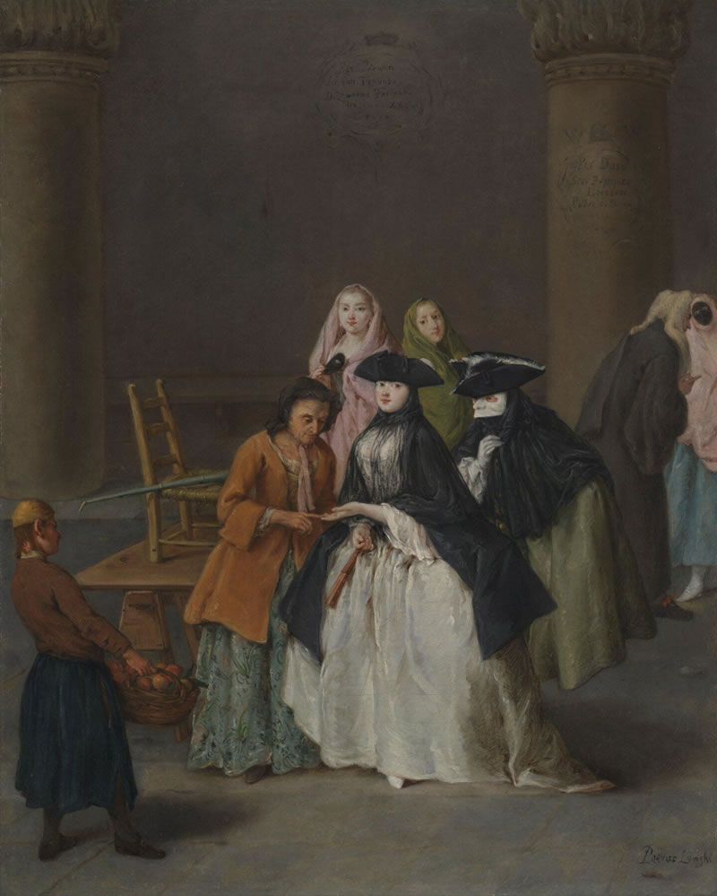 A Fortune Teller at Venice