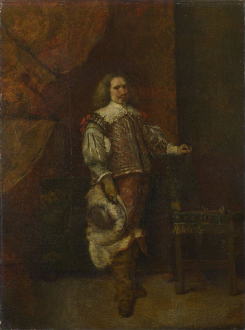 A Man in 17th Century Spanish Costume