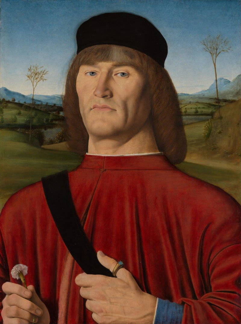 A Man with a Pink
