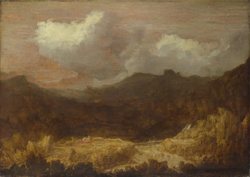 A Mountainous Landscape