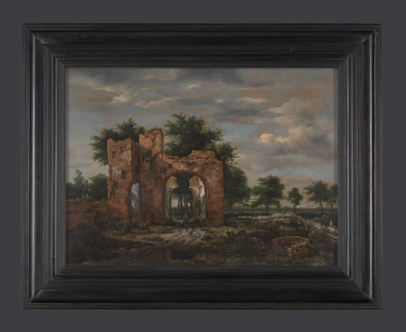 A Ruined Castle Gateway