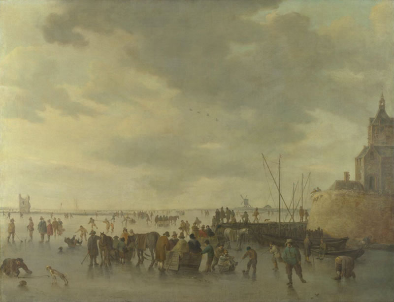 A Scene on the Ice near Dordrecht