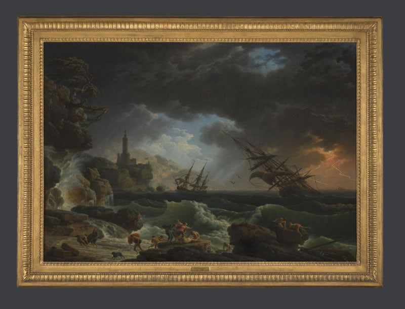 A Shipwreck in Stormy Seas ('Tempête')