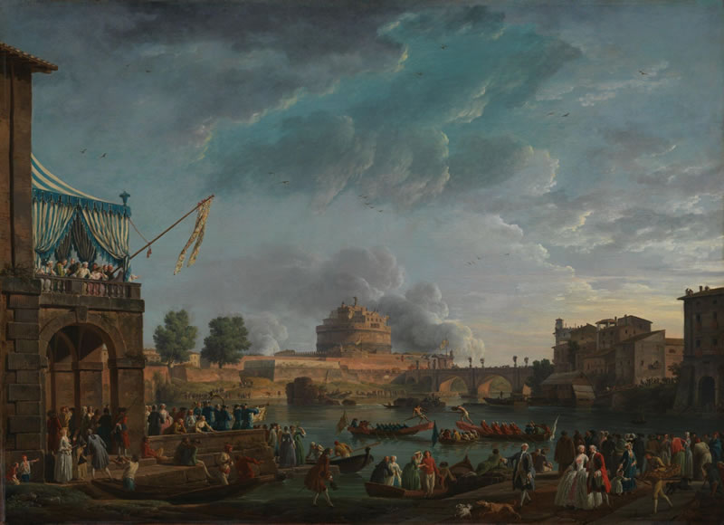 A Sporting Contest on the Tiber
