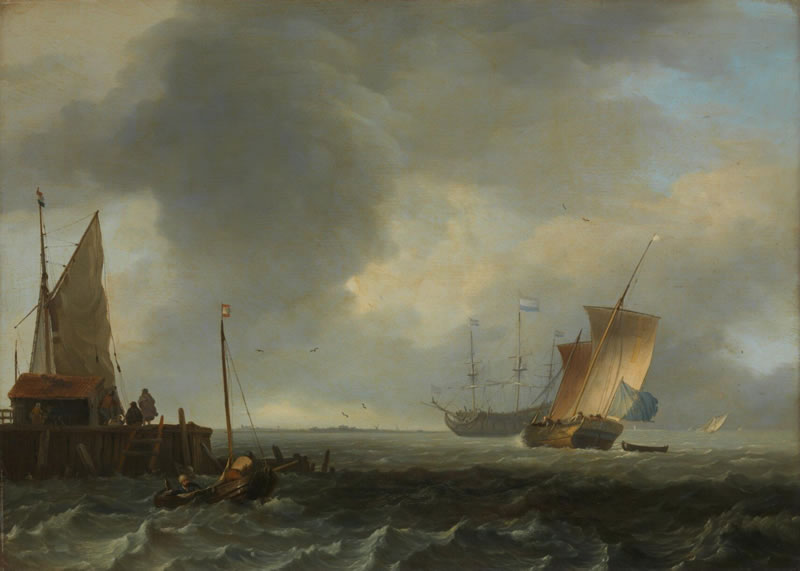 A View across a River near Dordrecht
