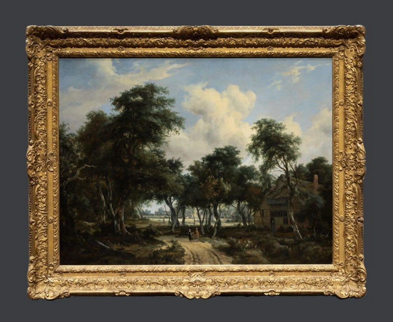 A Woody Landscape with a Cottage