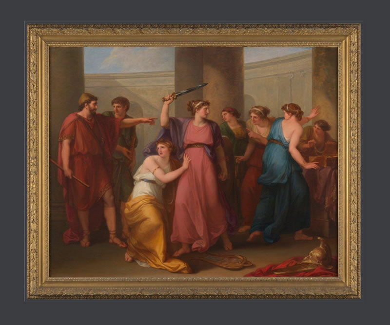 Achilles discovered among the Daughters of Lycomedes