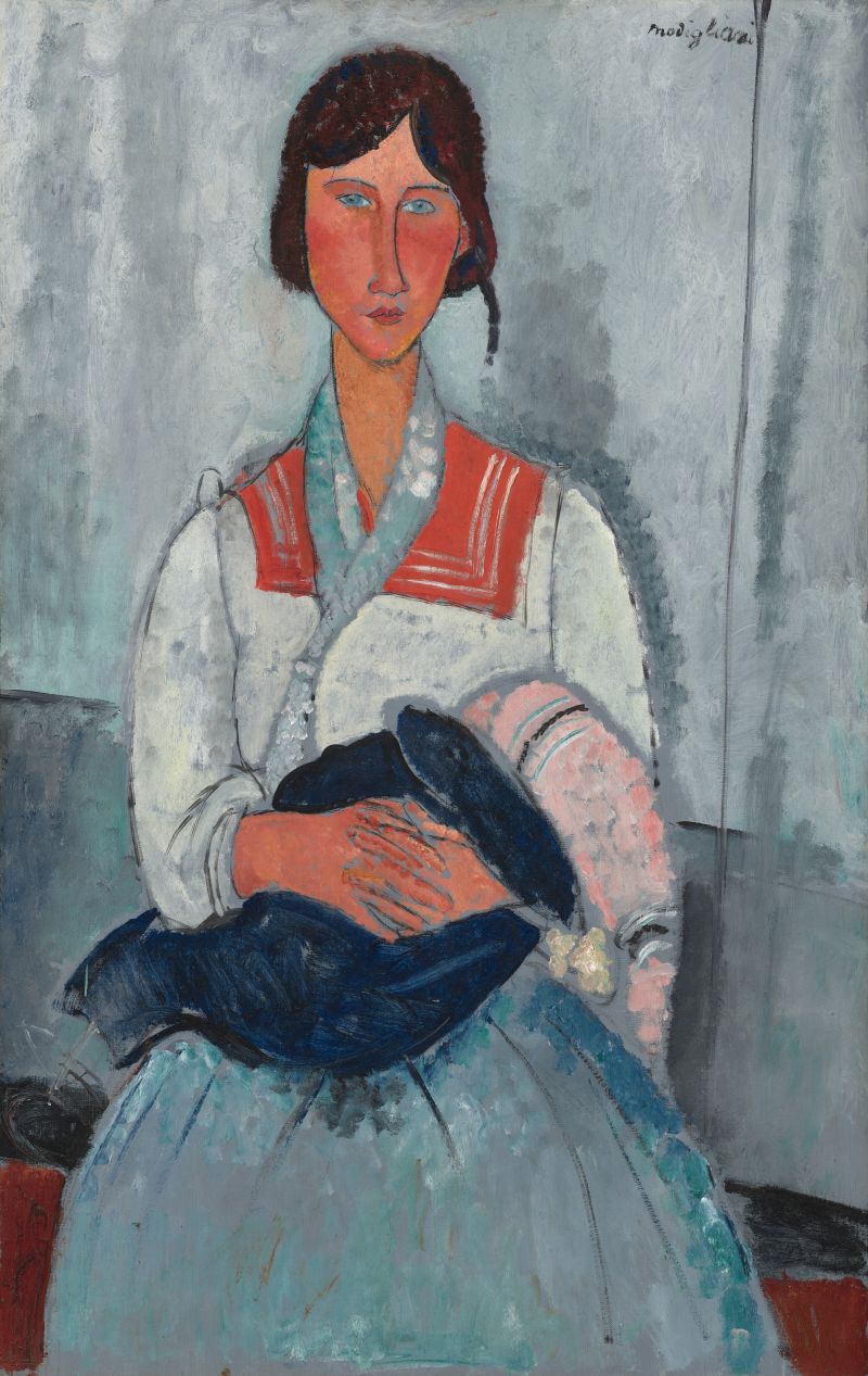 Roma Woman with Baby