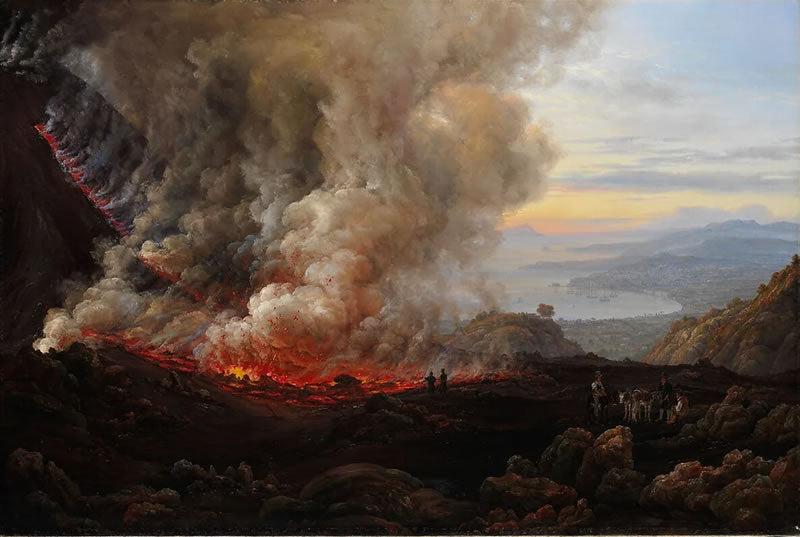 An Eruption of Vesuvius