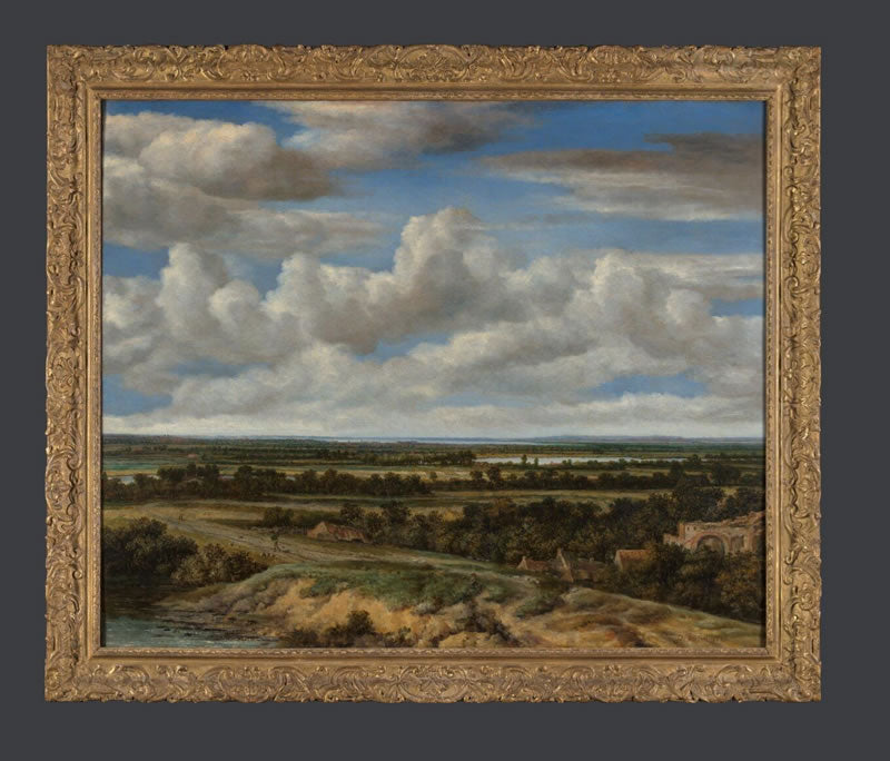 An Extensive Landscape with a Road by a River