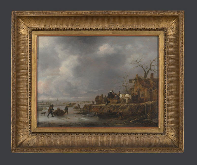 An Inn by a Frozen River
