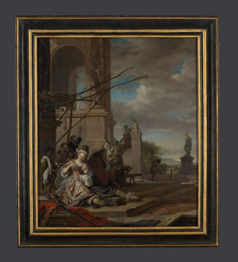 An Italian Courtyard