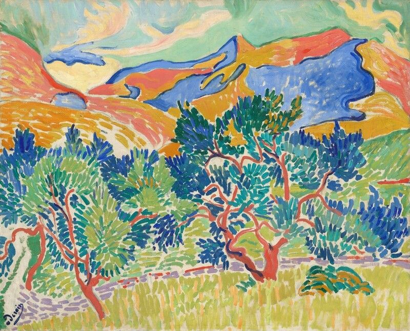 Mountains at Collioure