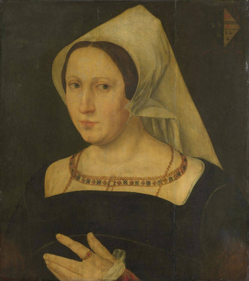 Anna van Spangen, Wife of Adriaen van der Goes