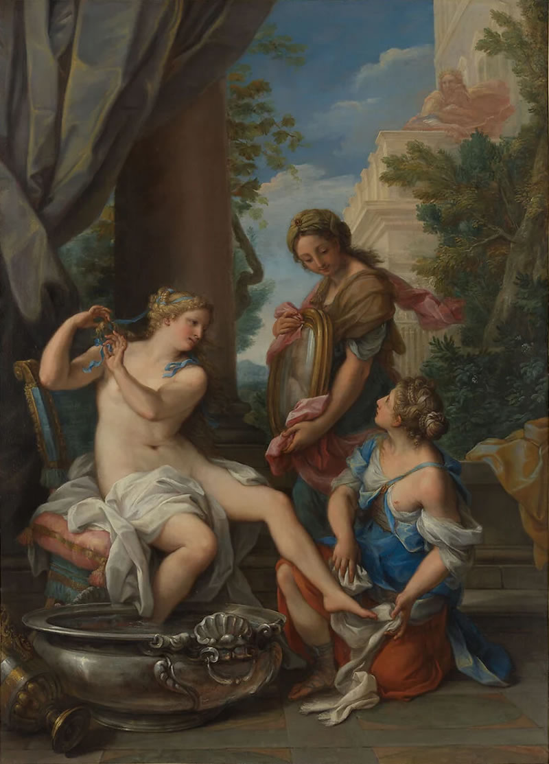 Bathsheba at Her Bath