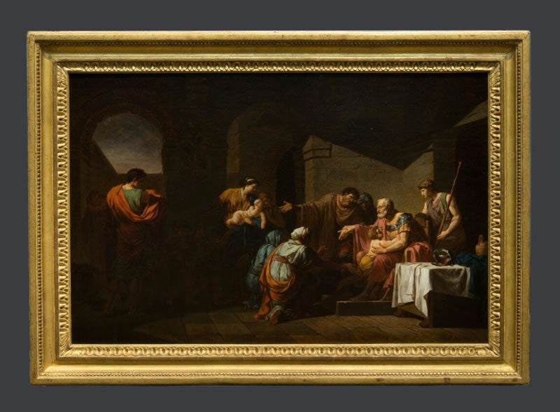 Belisarius receiving Hospitality from a Peasant