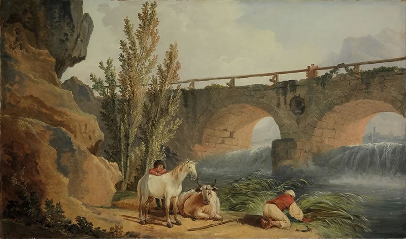 Bridge over a Cascade