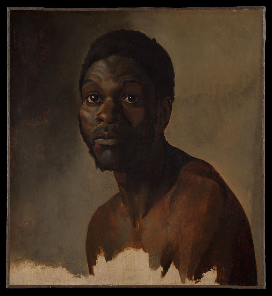 Bust-Length Study of a Man