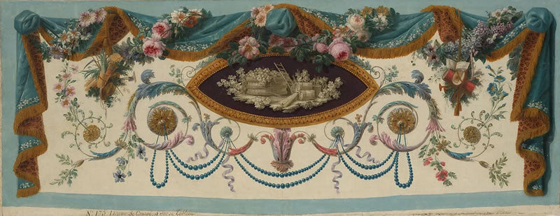 Cartoon for the Back of a Tapestry Settee