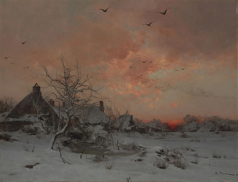 January: Cernay, near Rambouillet