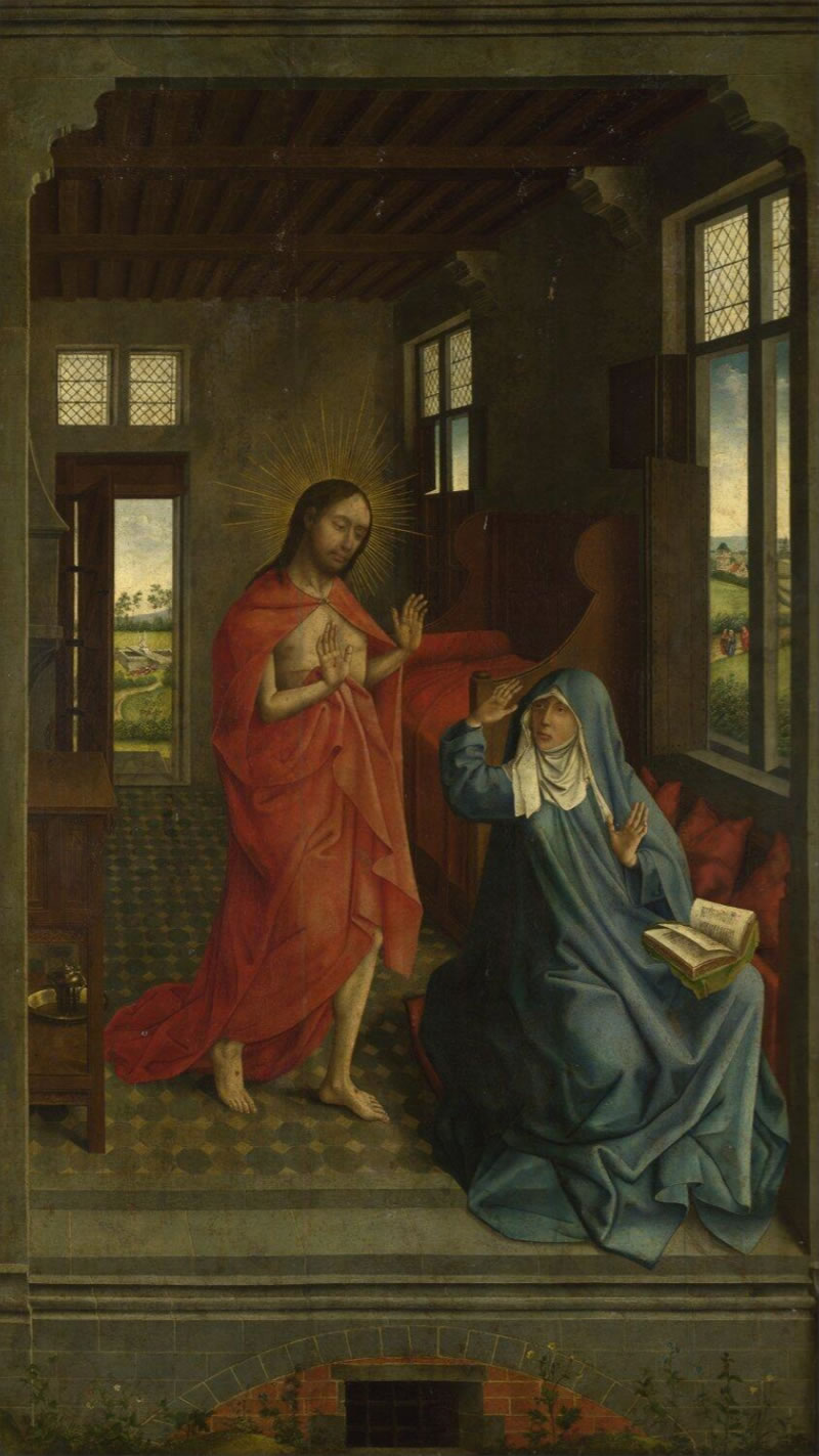 Christ appearing to the Virgin
