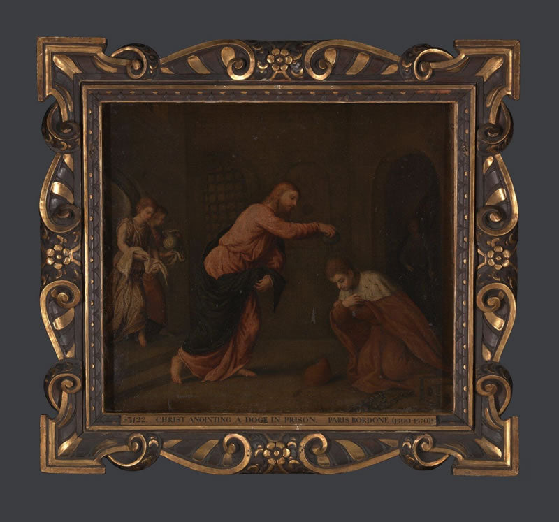 Christ baptising Saint John Martyr