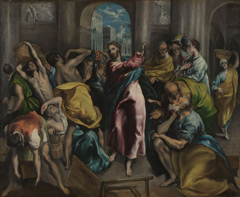 Christ driving the Traders from the Temple