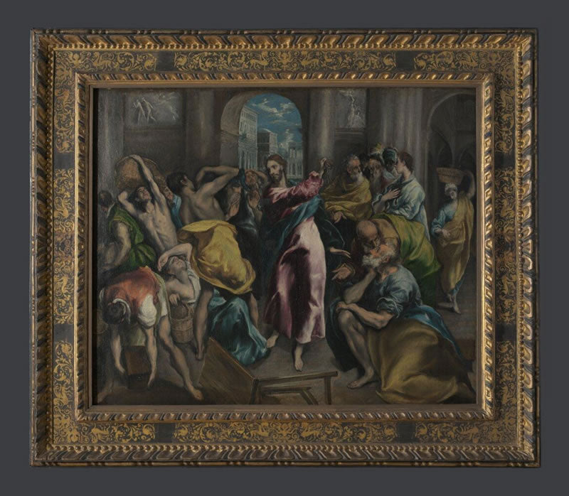 Christ driving the Traders from the Temple