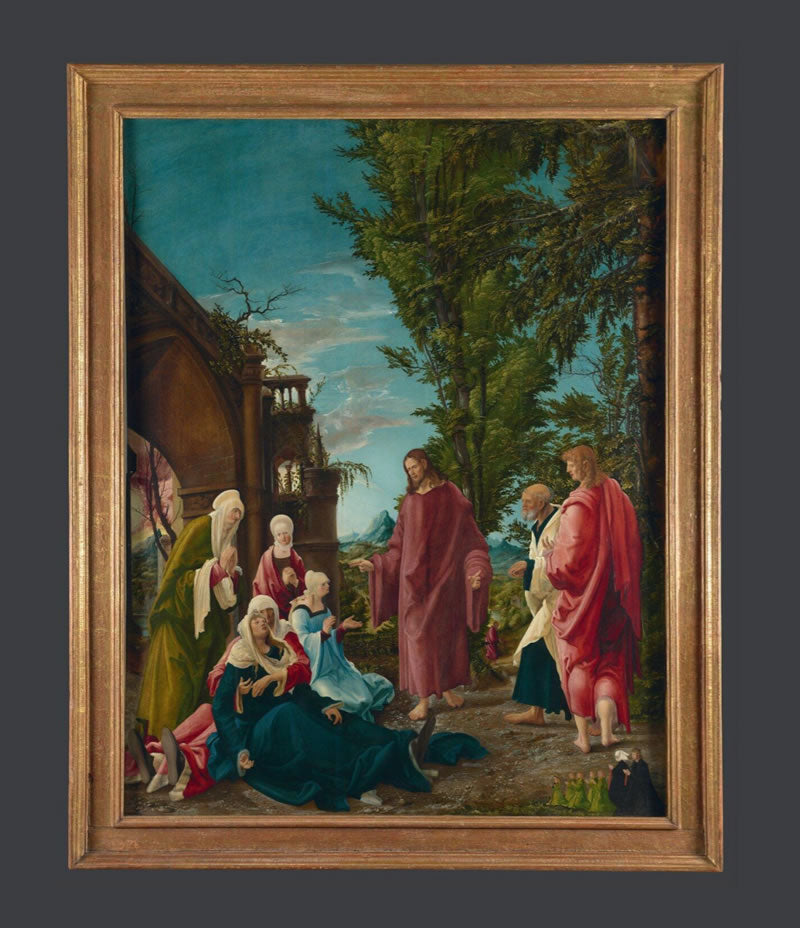 Christ taking Leave of his Mother