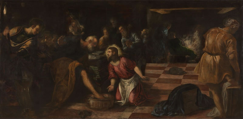 Christ washing the Feet of the Disciples