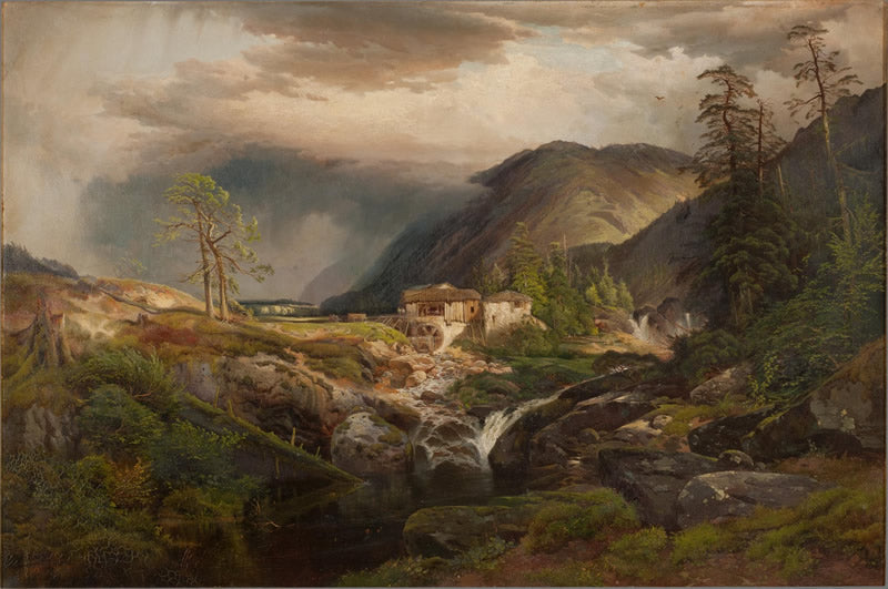 Clearing in the Mountains