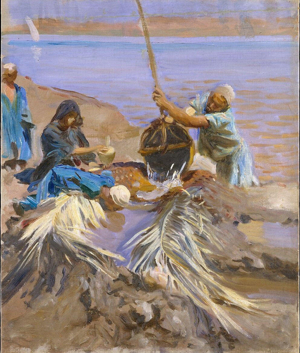 Egyptians Raising Water from the Nile