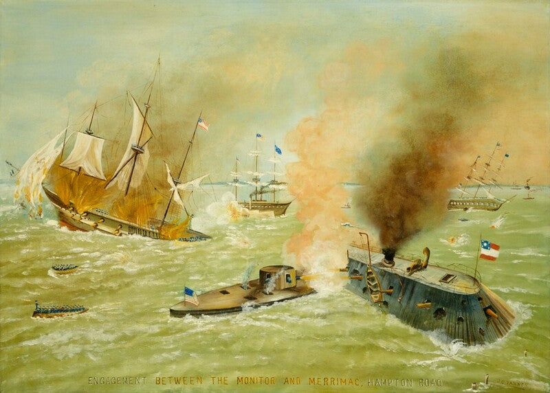 Engagement between the "Monitor" and the "Merrimac"
