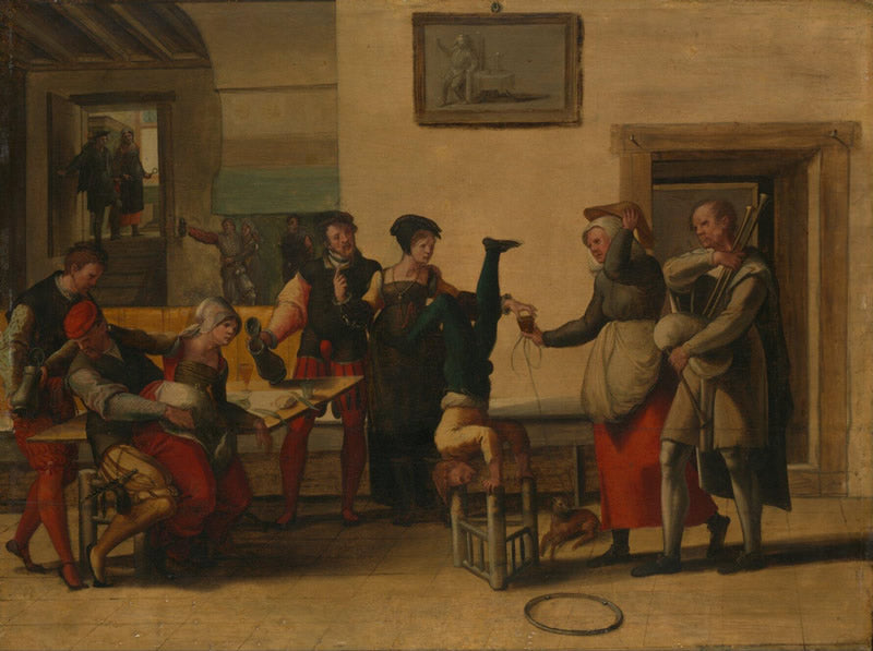 Entertainers in a Brothel