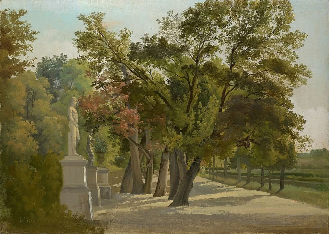 Entrance to the Giardino del Lago, Villa Borghese, Rome