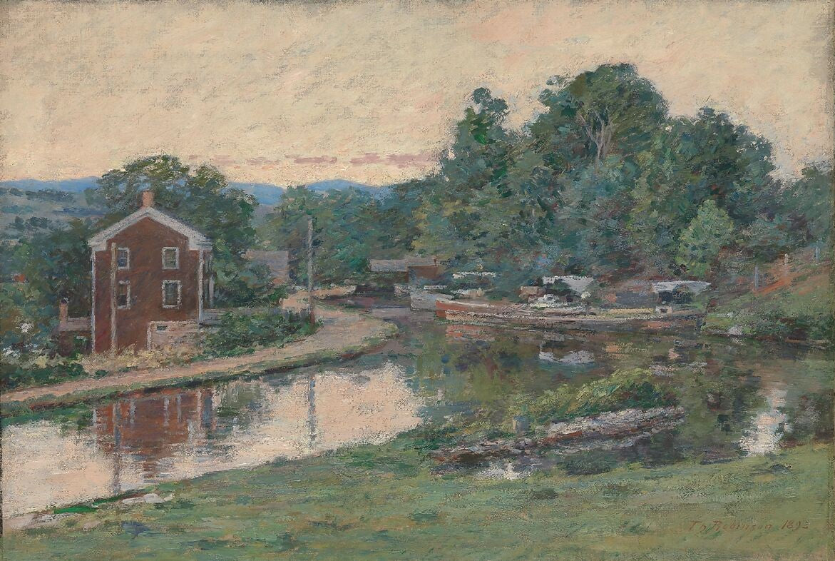 Evening at the Lock, Napanoch, New York