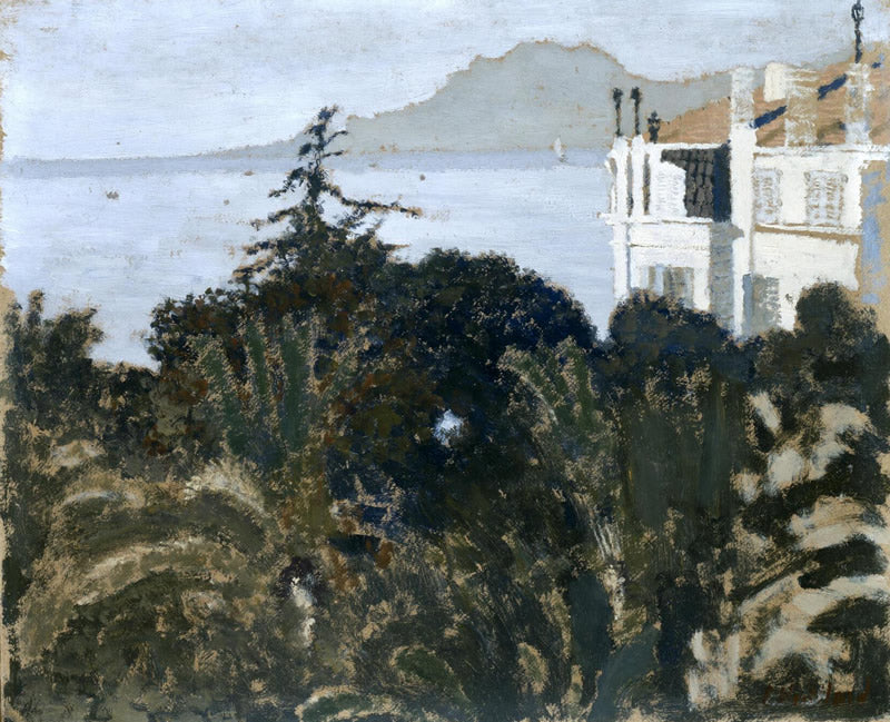 Garden Overlooking the Sea Cannes