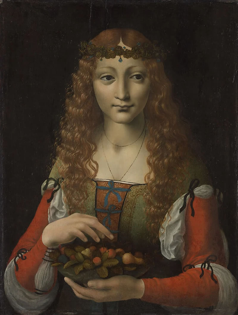 Girl with Cherries