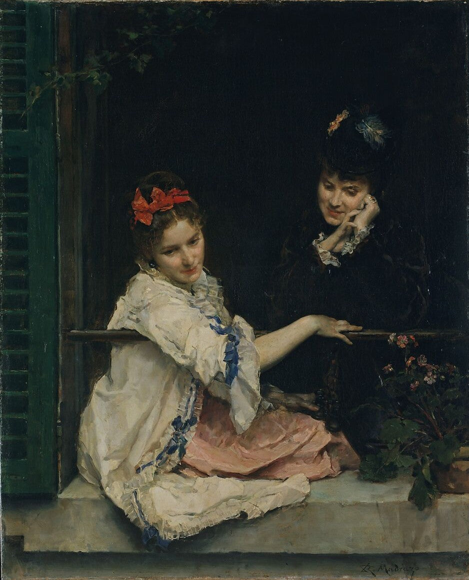 Girls at a Window