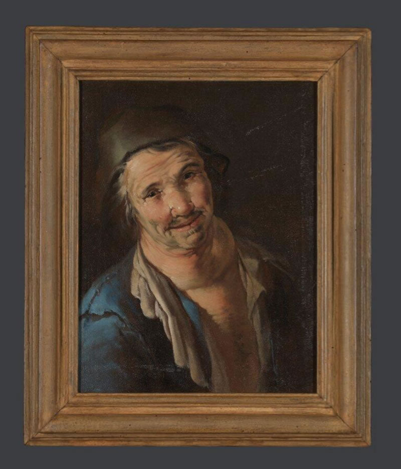Head of a Man in Blue