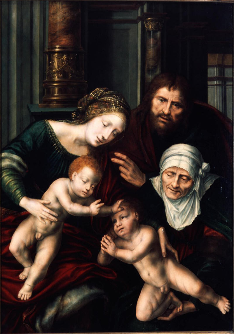 Holy Family with Saint Elisabeth and Saint John the Baptist