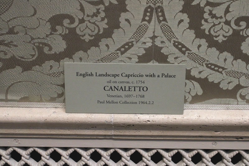 English Landscape Capriccio with a Palace
