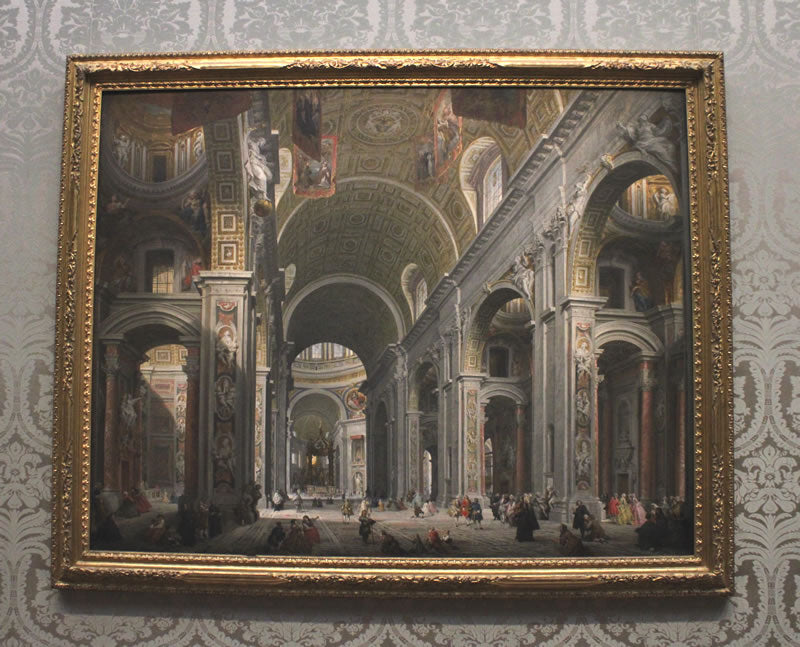 Interior of Saint Peter's, Rome