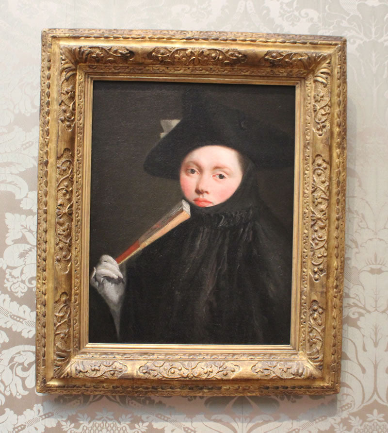 Young Lady in a Tricorn Hat