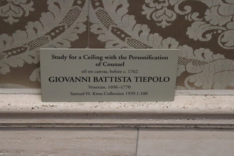Study for a Ceiling with the Personification of Counsel