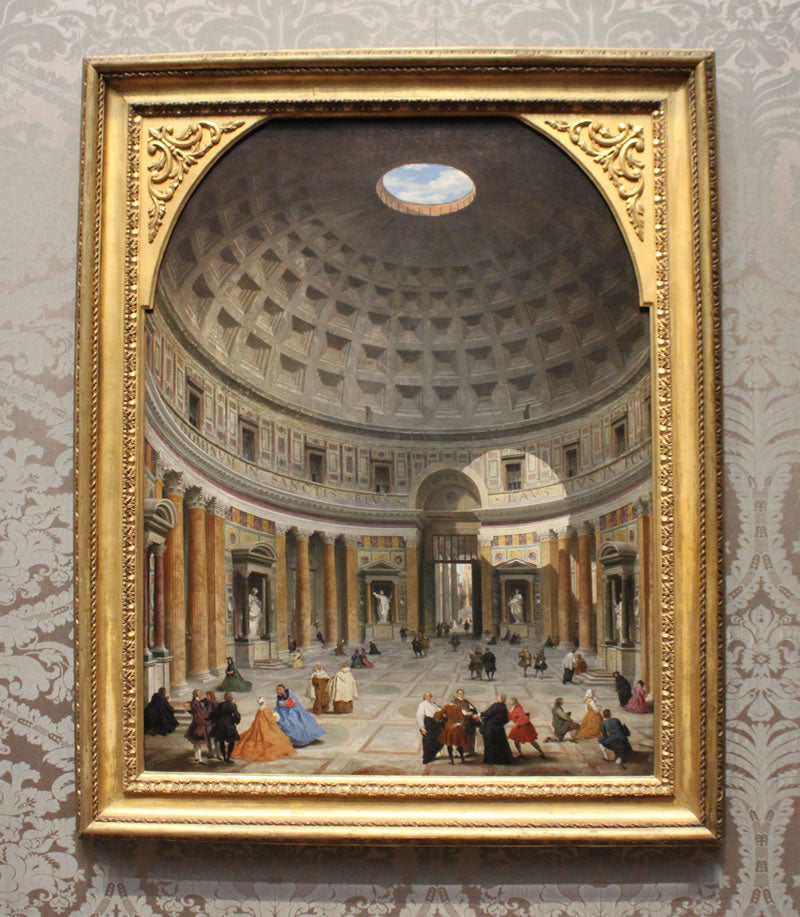 Interior of the Pantheon, Rome