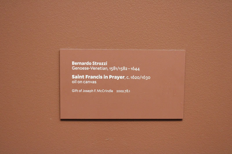 Saint Francis in Prayer