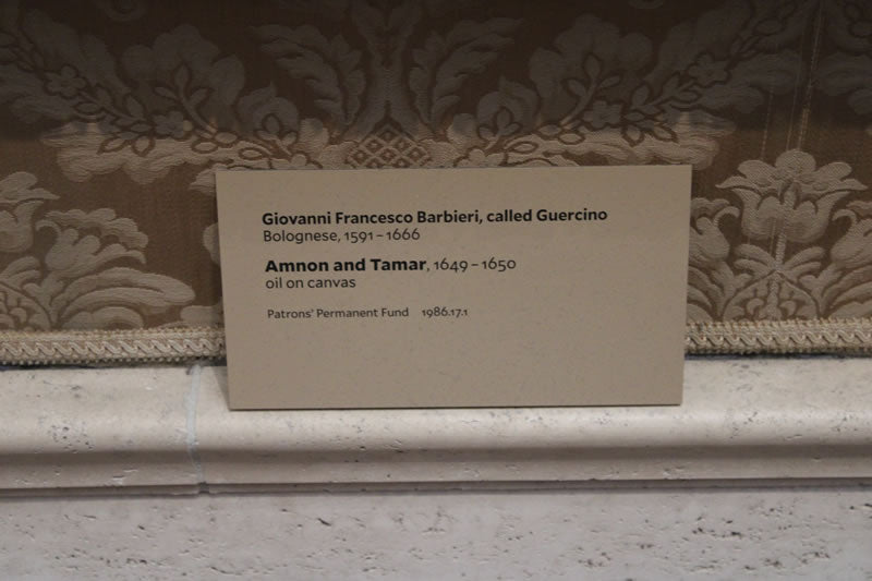 Amnon and Tamar
