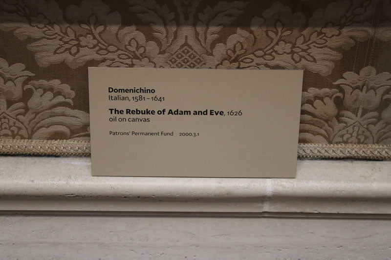 The Rebuke of Adam and Eve