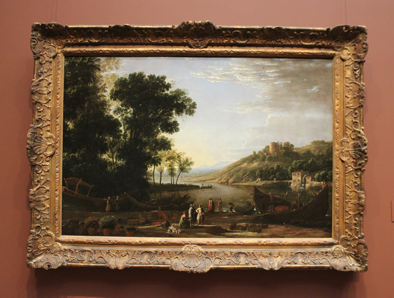 Landscape with Merchants